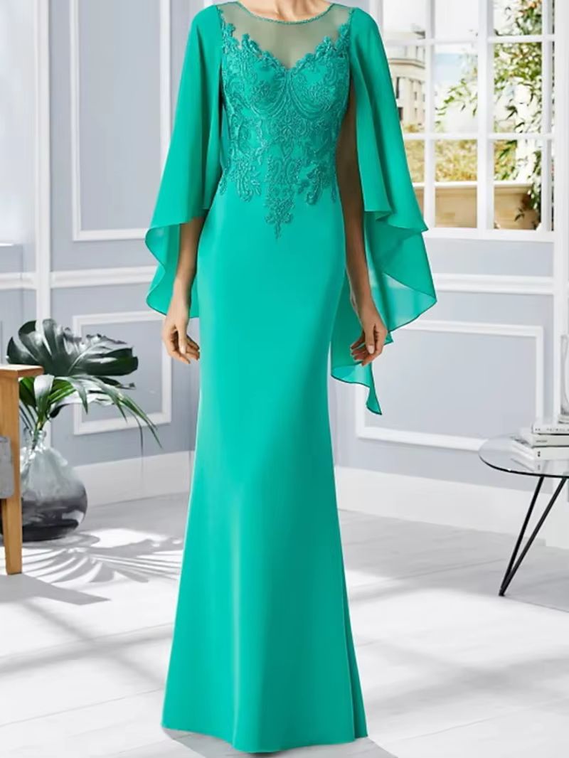 Formal Wear Women Us - Elegant Long Mother Of The Bride