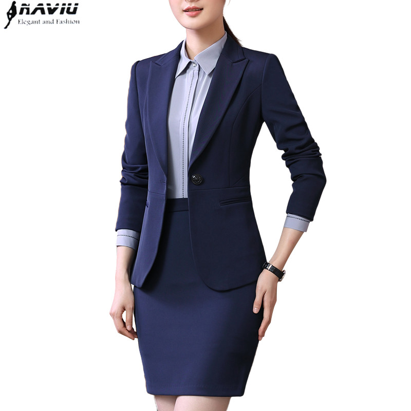 Women Formal Wear Business - Naviu Spring New Business Wear Women