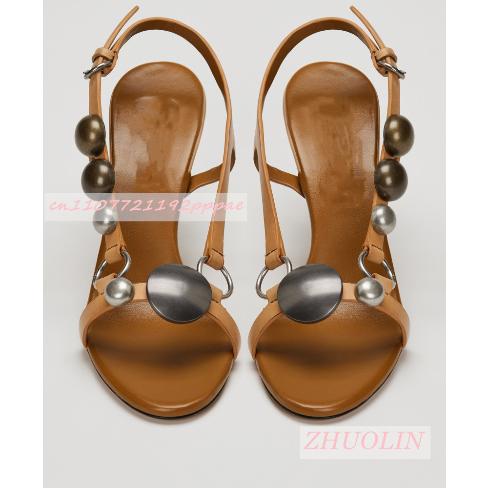 Women Metal Disc Decor Slingba - Women'S Formal Wear For Wedding 리뷰 및 가격