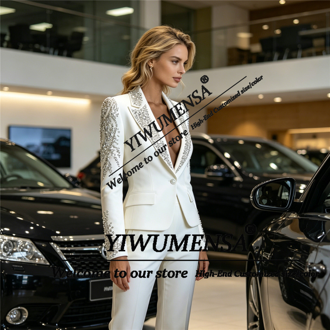 Luxury Women Suits 2 Pieces Se - Formal Wear Women Us 리뷰 및 가격