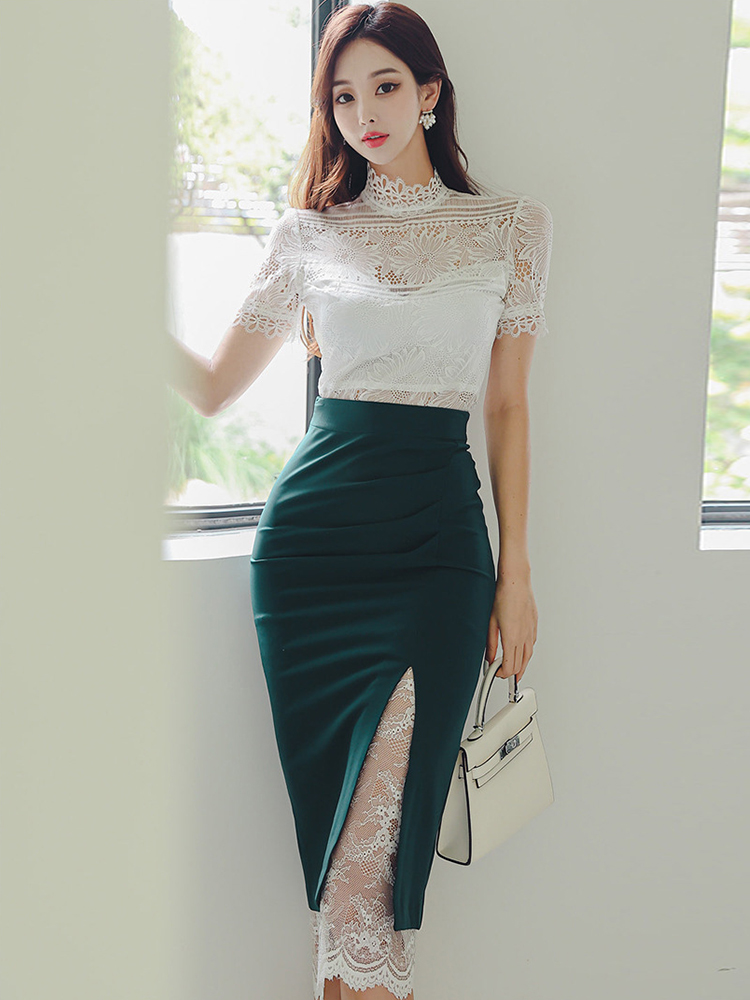 Summer Women Clothes Fashion E - Pencil Skirt Midi 리뷰 및 가격
