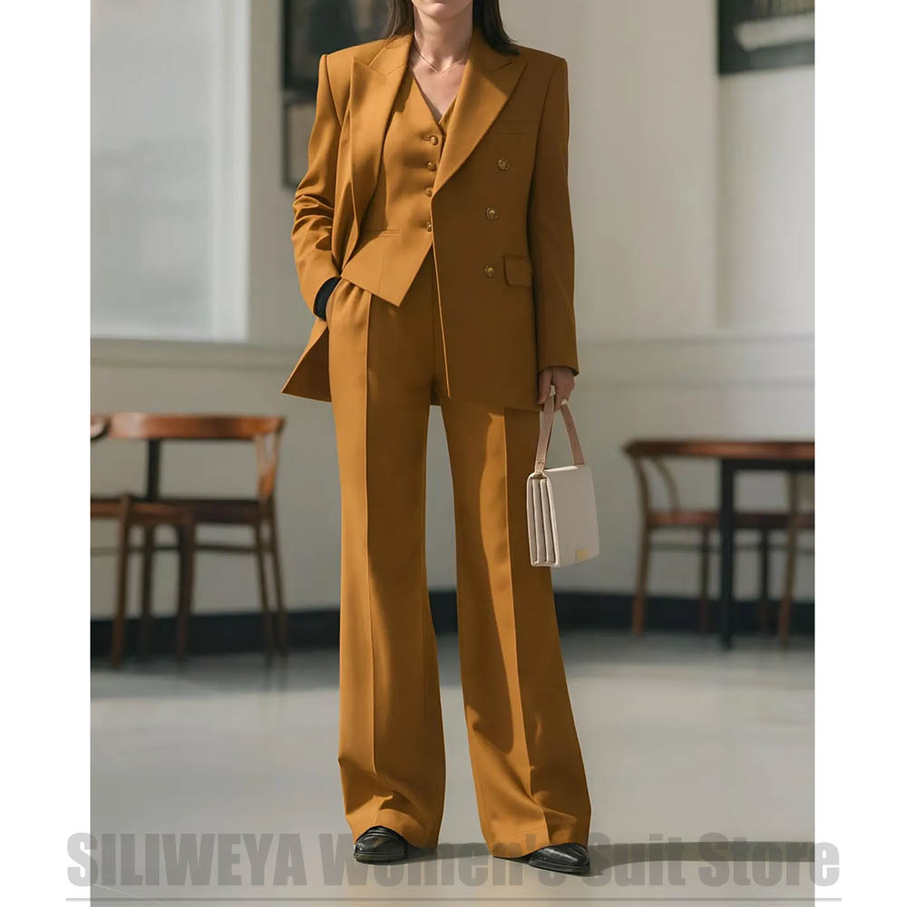 Women's Suit 3 Piece Double Br - Women Formal Wear Tailor 리뷰 및 가격
