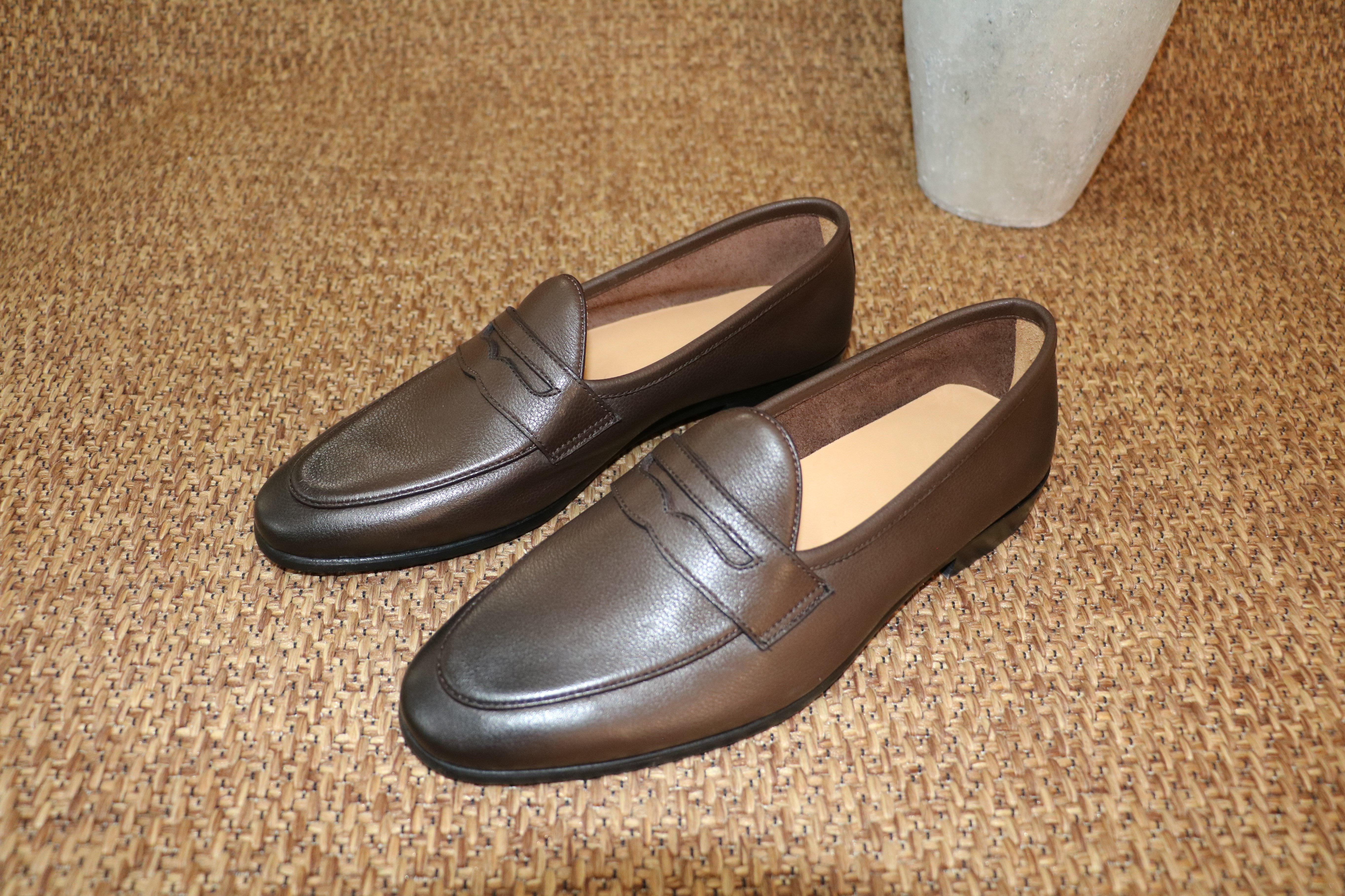 26 Calf leather Slip-On Loafer - Formal Wear Women Us 리뷰 및 가격