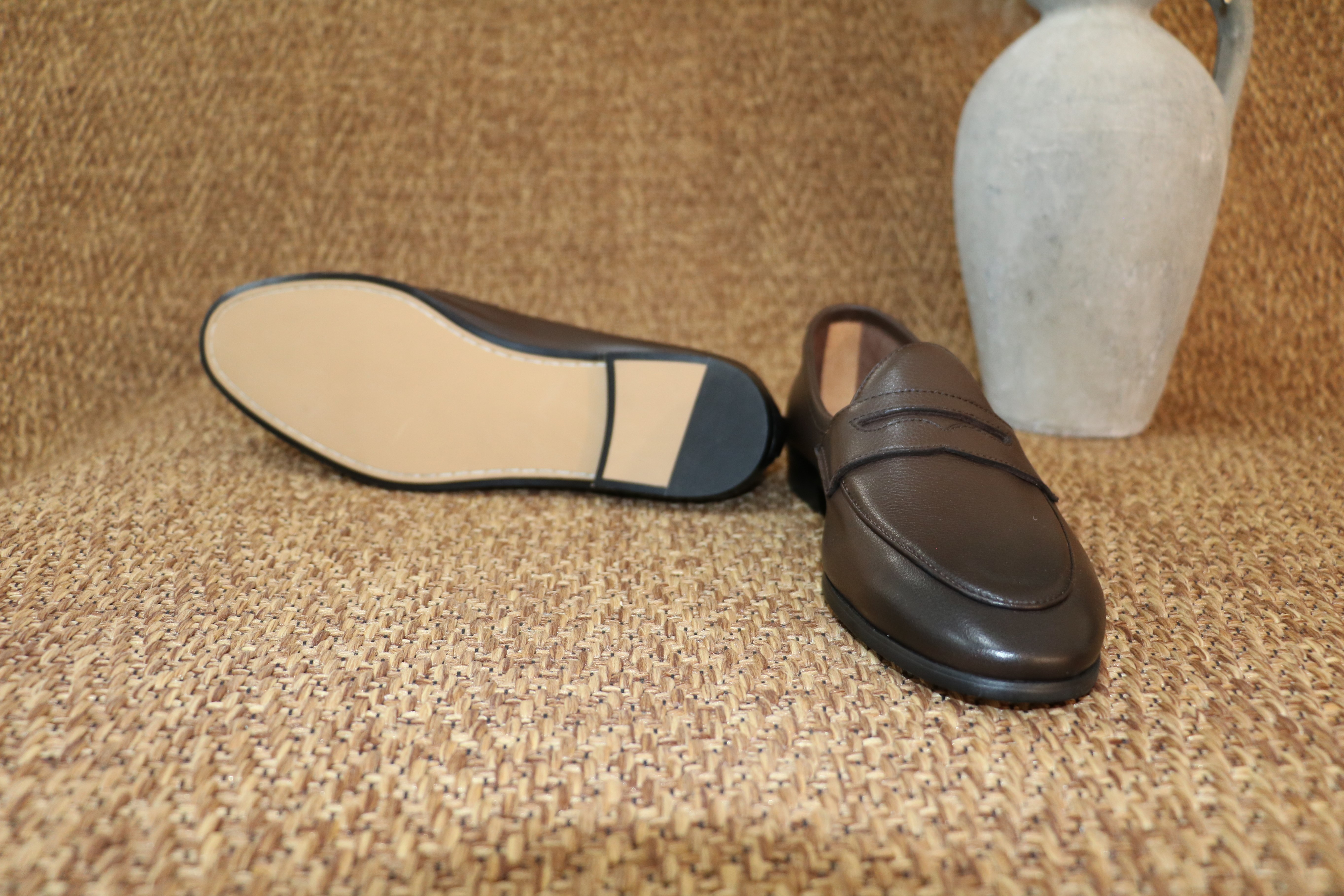 26 Calf leather Slip-On Loafer - Formal Wear Women Us 리뷰 및 가격