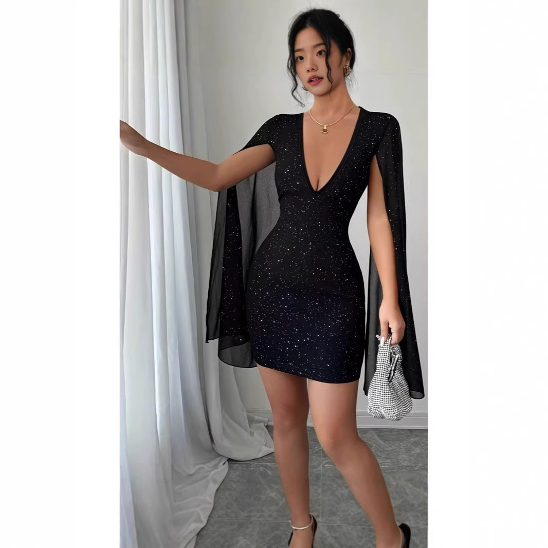 V Neck Bodycon Midi Dress Eleg - Formal Wear Women Us 리뷰 및 가격