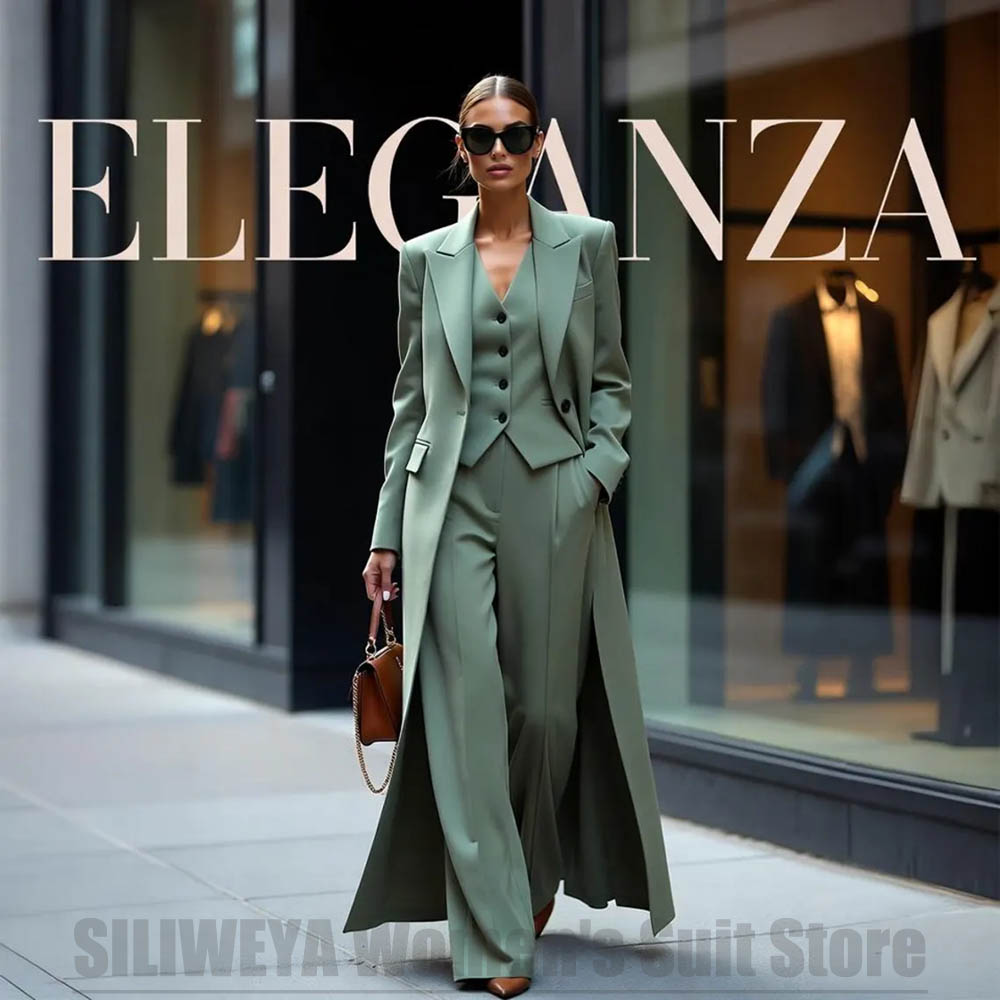 Chic Women's Suit Set Three Pi - Women Formal Wear Business 리뷰 및 가격