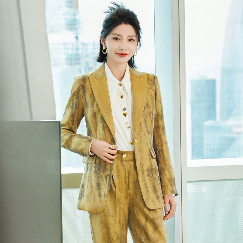 Women Golden Black Formal Pant - Women Formal Wear With Tie 리뷰 및 가격