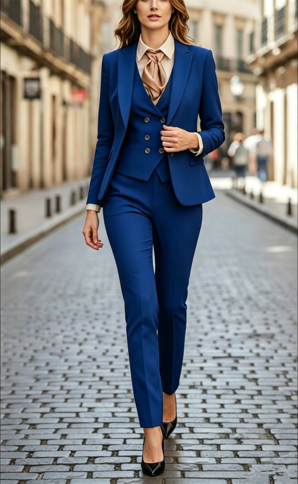 Women’s Black 3 Pieces Suit Se - Women Formal Wear Tailor 리뷰 및 가격