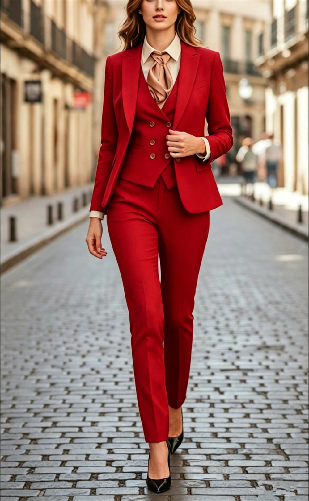 Women’s Black 3 Pieces Suit Se - Women Formal Wear Tailor 리뷰 및 가격
