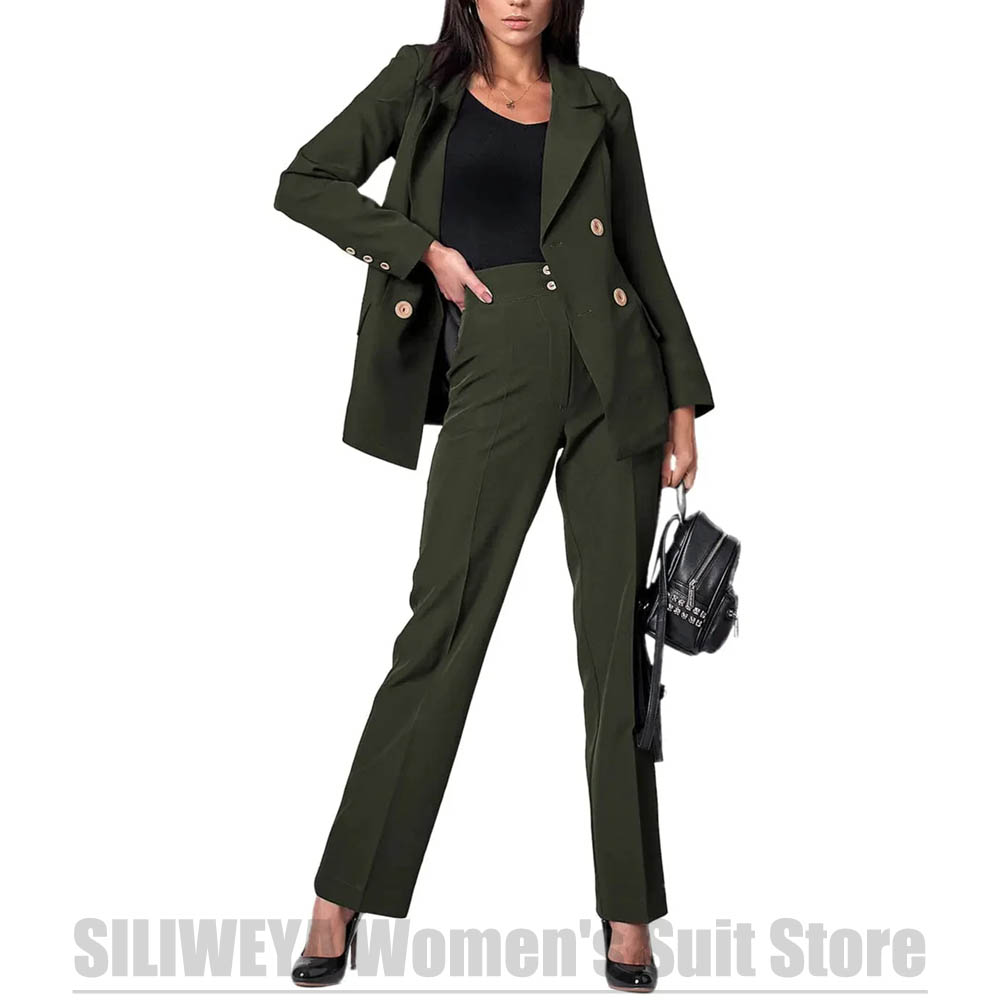 Women's Double Breasted Suit F - Women Formal Wear Tailor 리뷰 및 가격