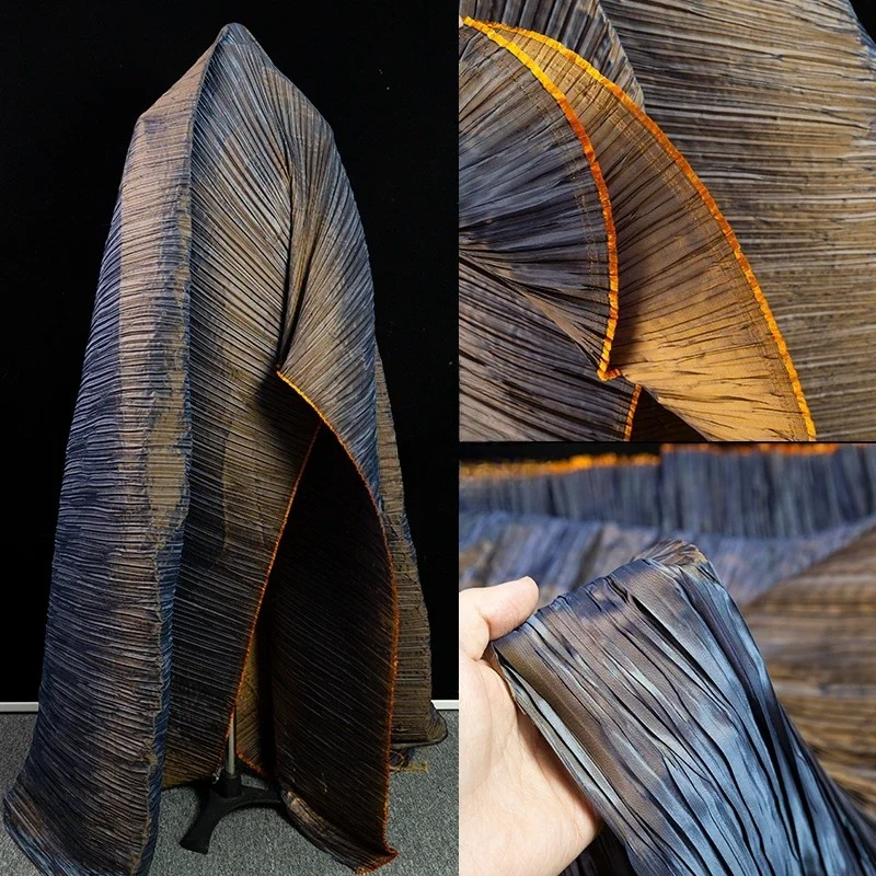 Two-tone Pleated Fabric for Fa - Pencil Skirt Midi 리뷰 및 가격