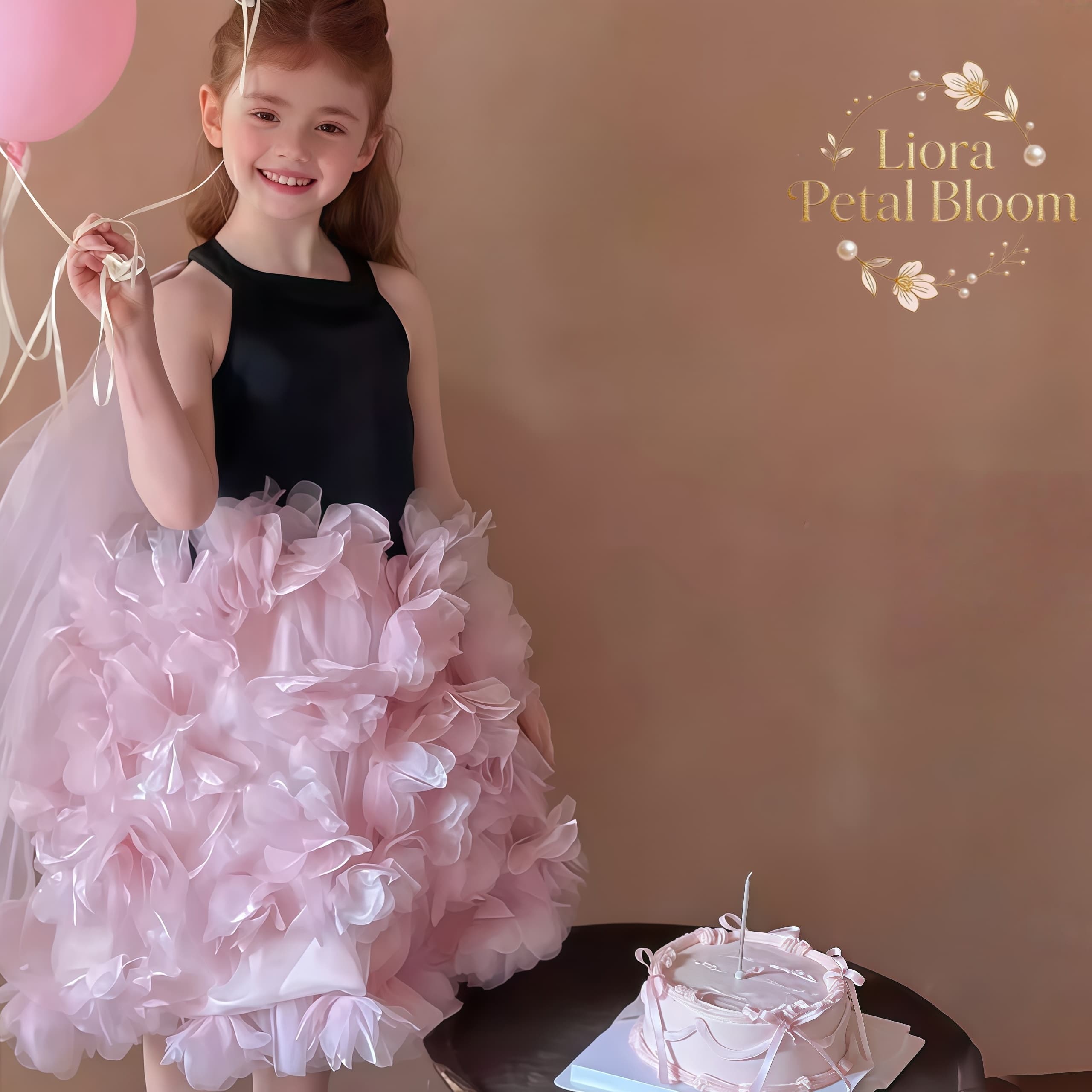 Girls' Black Floral Tulle Dres - Formal Wear Women Us 리뷰 및 가격
