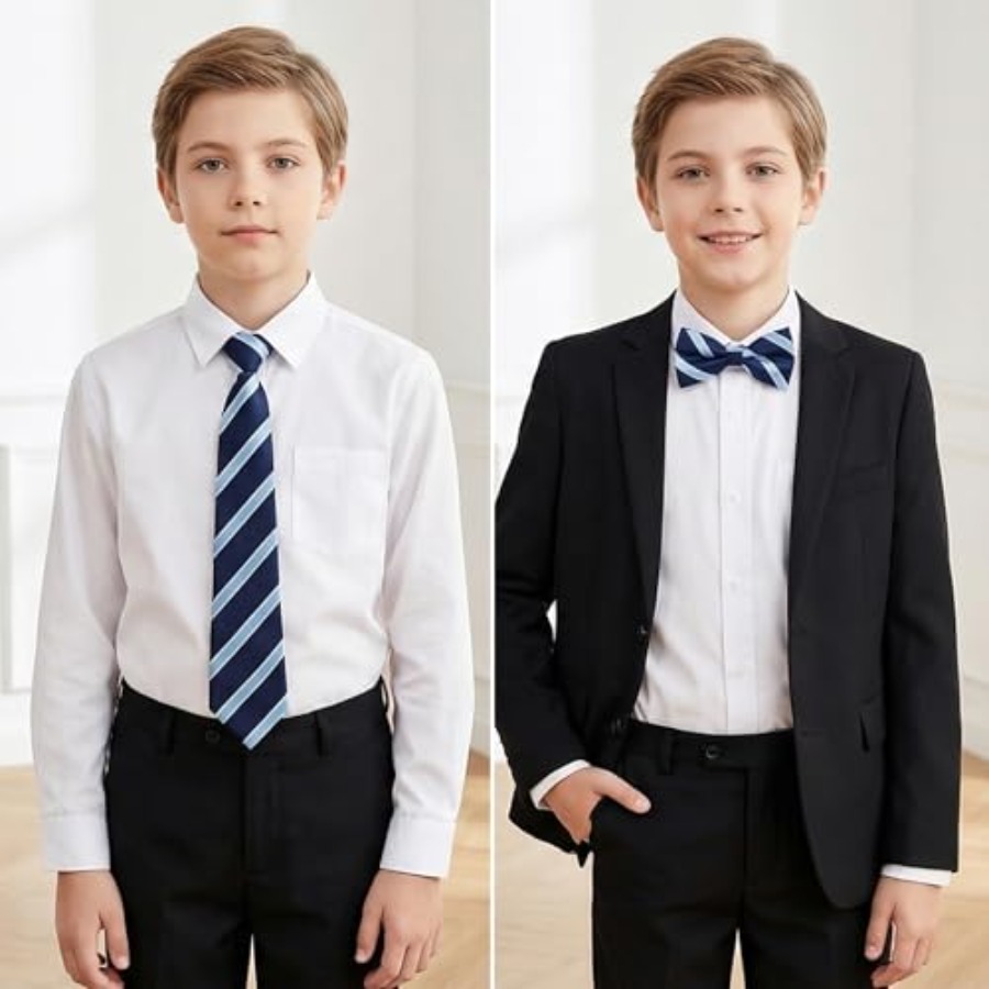 Fenk 2Pc B Pre-Tied Tie and Bo - Women Formal Wear With Tie 리뷰 및 가격