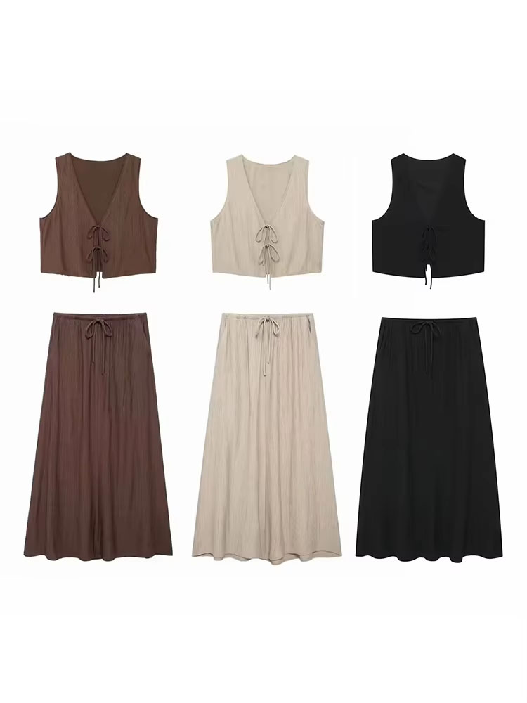 2024 Summer Women Skirts Set S - Pencil Skirt Midi 리뷰 및 가격