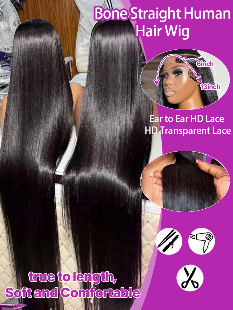 13x4 HD Lace Front Wig 250% De - Formal Wear Women Us 리뷰 및 가격