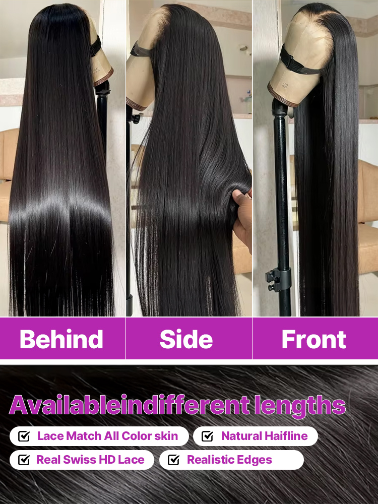 13x4 HD Lace Front Wig 250% De - Formal Wear Women Us 리뷰 및 가격