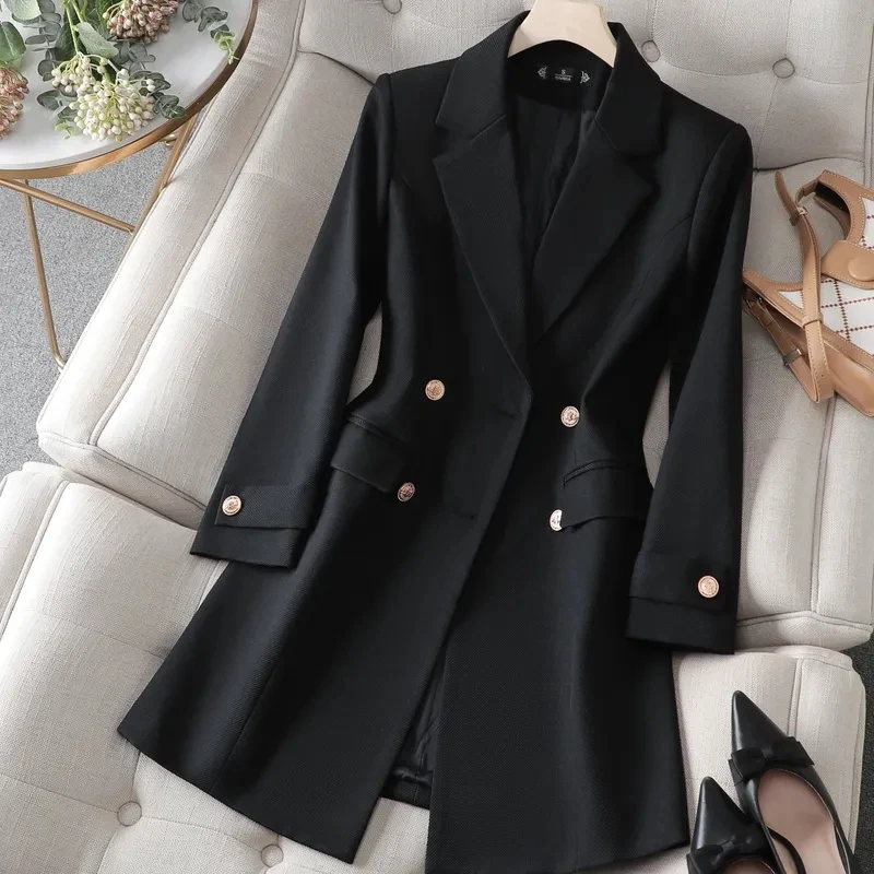 Autumn Winter Jacket Women Lon - Women Formal Wear Business 리뷰 및 가격