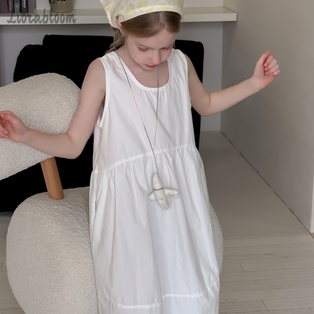 Girls' White Dress Simple Maxi - Formal Wear Women Us 리뷰 및 가격