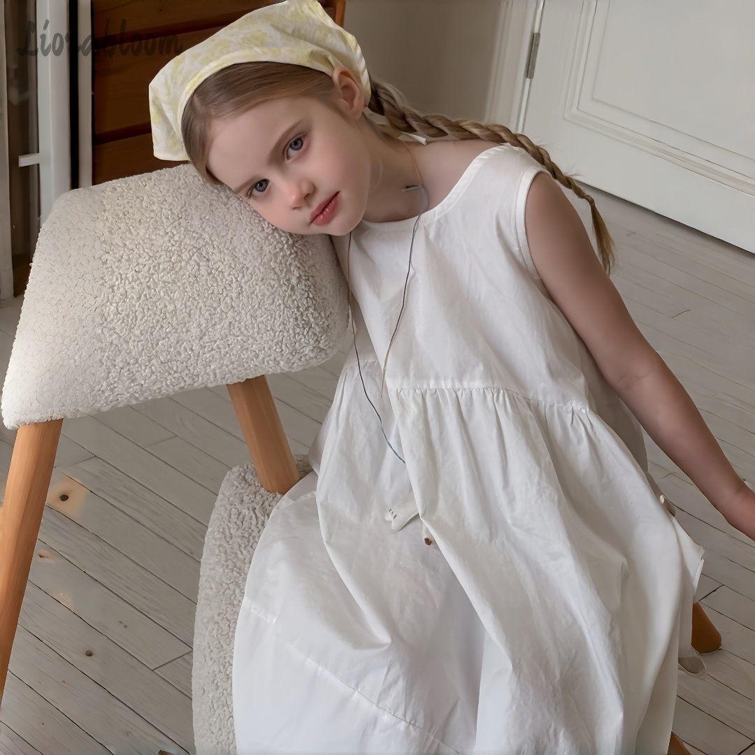 Girls' White Dress Simple Maxi - Formal Wear Women Us 리뷰 및 가격