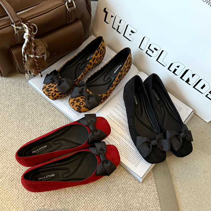 Multi-Color Suede Ballet Flats - Women Formal Wear Shoes 리뷰 및 가격