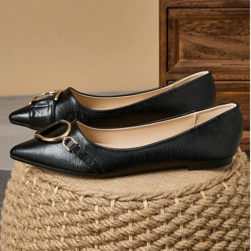 Elegant Women’s Black Pointed  - Women Formal Wear Shoes 리뷰 및 가격