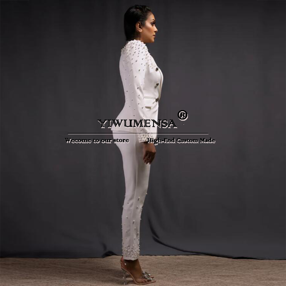Luxury Women Pants Suits Slim  - Women Formal Wear Tailor 리뷰 및 가격