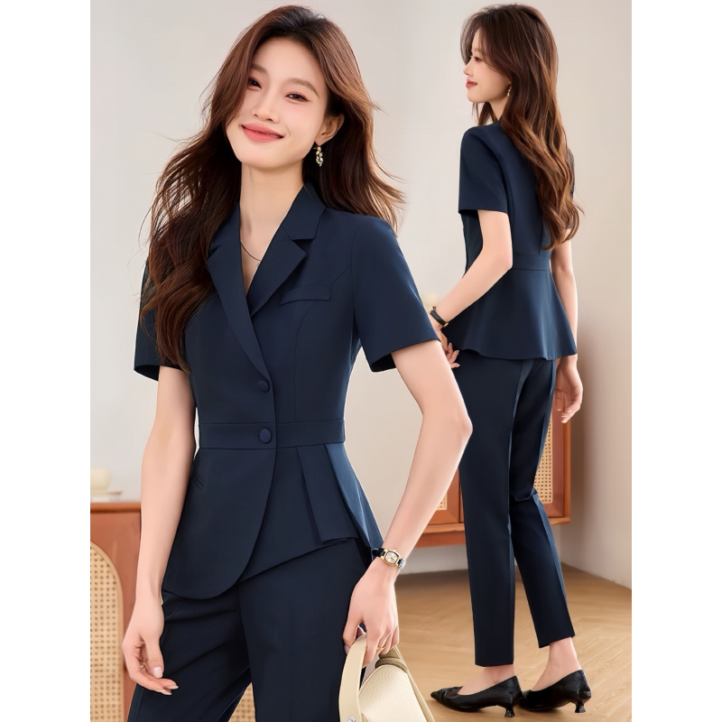 Navy blue women's thin profess - Women'S Formal Wear Stores 리뷰 및 가격